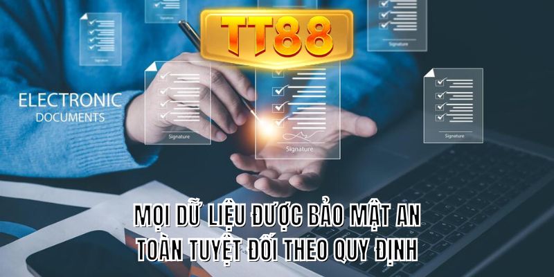 Mọi dữ liệu được bảo mật an toàn tuyệt đối theo quy định