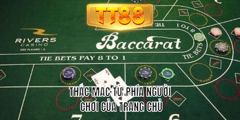 Thắc mắc từ phía người chơi của trang chủ